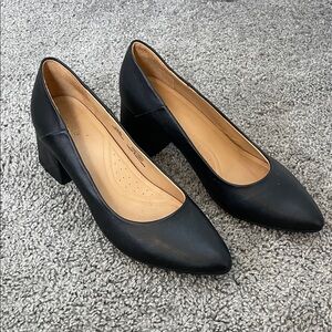 Nisolo Fiorela Go-To Mid Heel Black 10